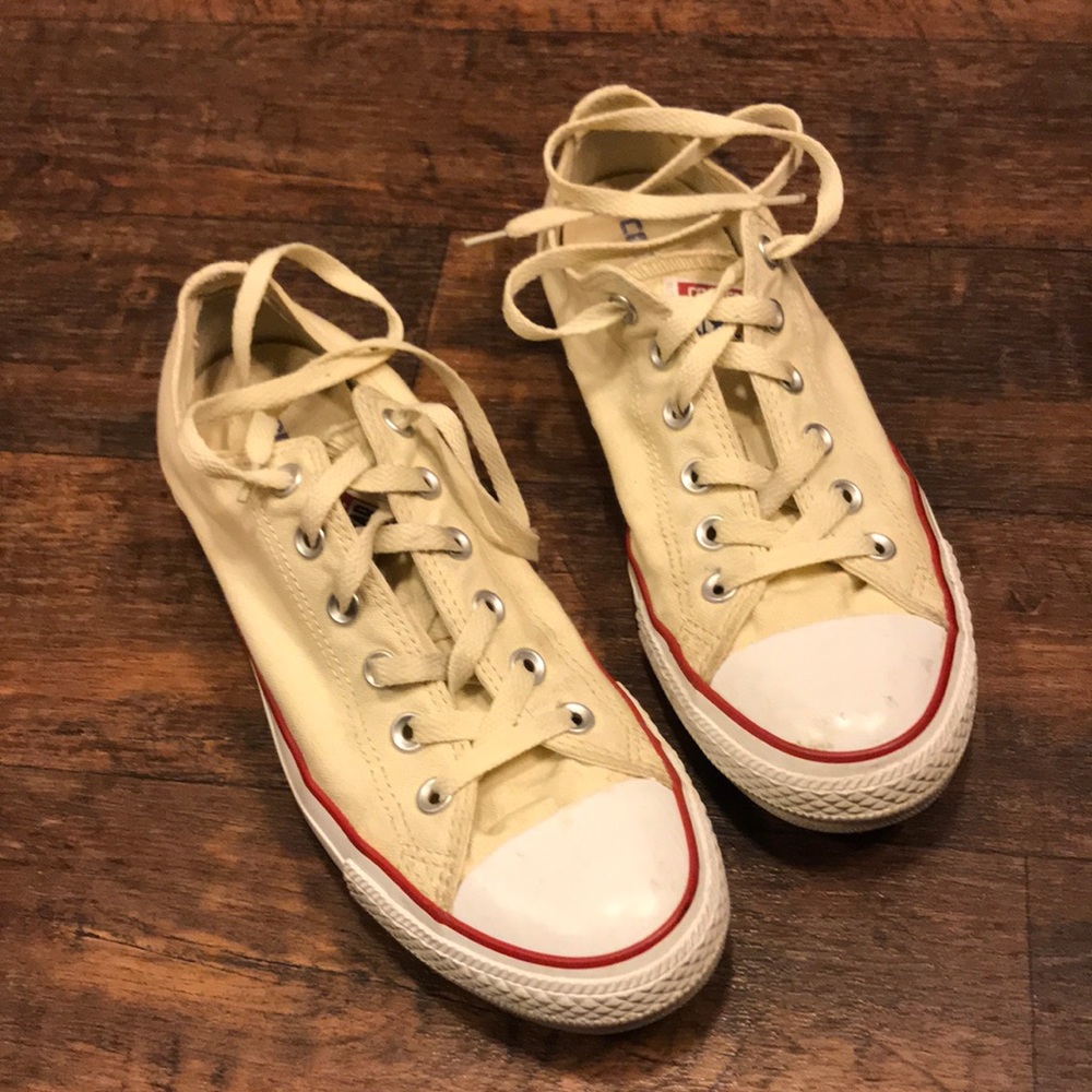 EUC off white converse